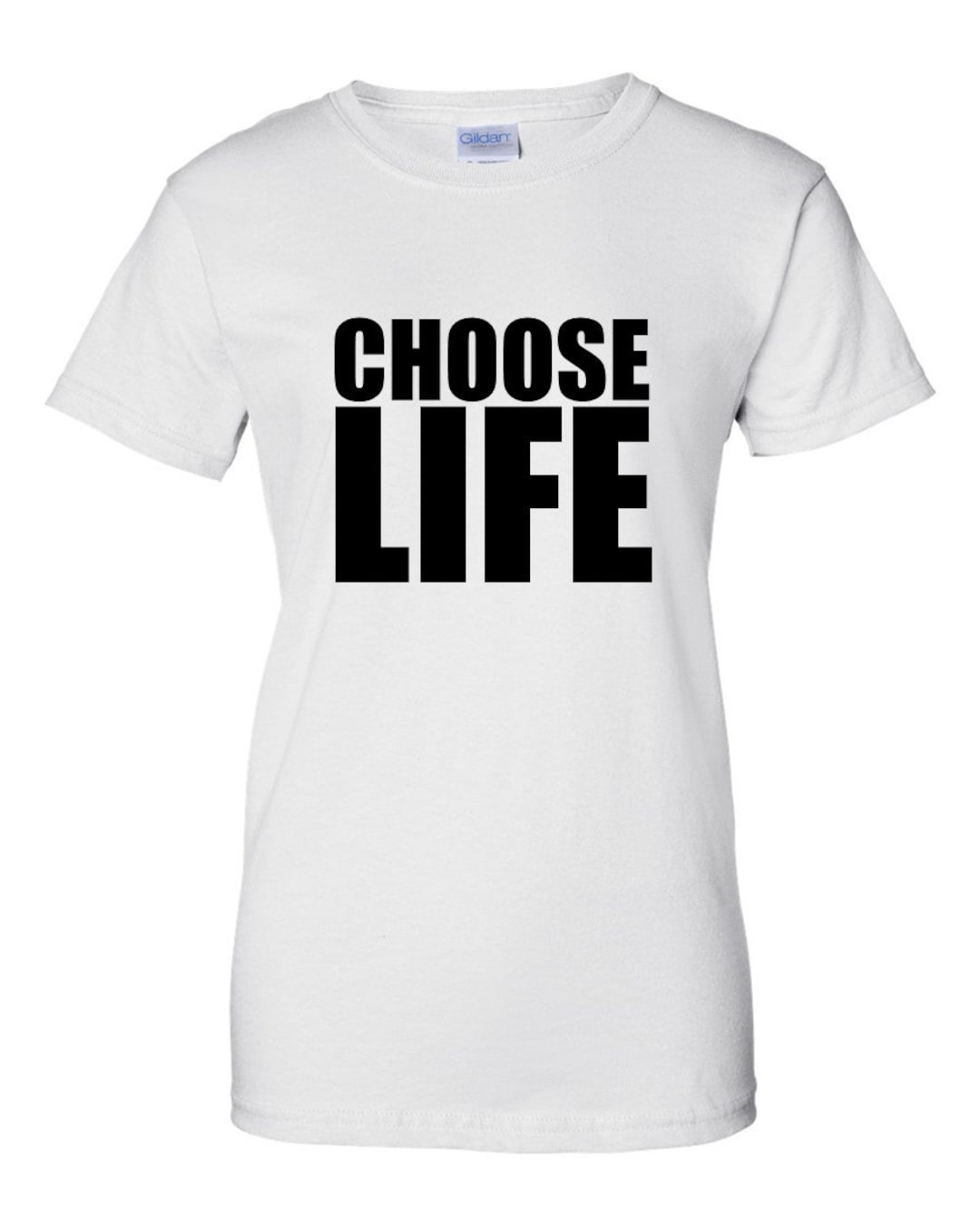 Womens Choose Life George Michael Shirt Wham Fan Retro Pop Icon Women S 3XL Etsy Canada