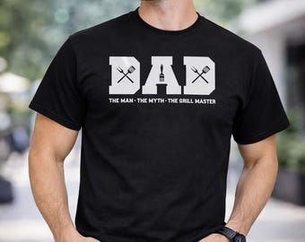 Dad Shirt, The Man The Myth The Grill Master, From Daughter To Dad, Best Dad Shirt, Cool Dad Shirt, Dad Shirt, Fathers Day Gift