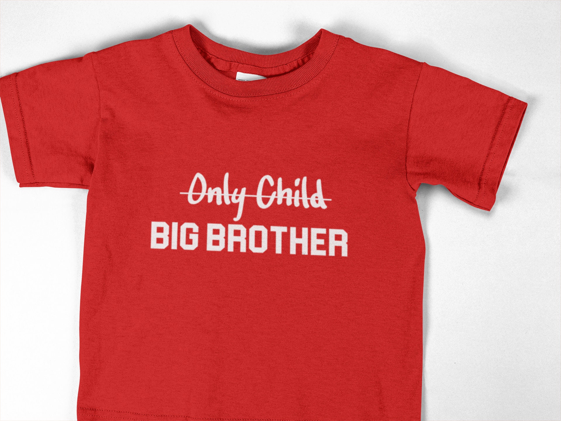 Only Child to Big Brother Birth Announcement Toddler//Kids Long sleeve T-Shirt