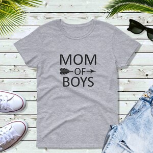 Mom Of Boys T Shirt, Gift for Mom, Modern Mama Shirt, Cute Mom Shirt, Mother Gift, Mommy Tee, Mama T-shirt, Shirts for Mom, Mom Birthday