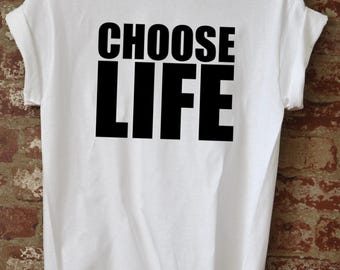 Choose Life George Michael Shirt, Wham Fan Retro Pop Icon Men S-3XL