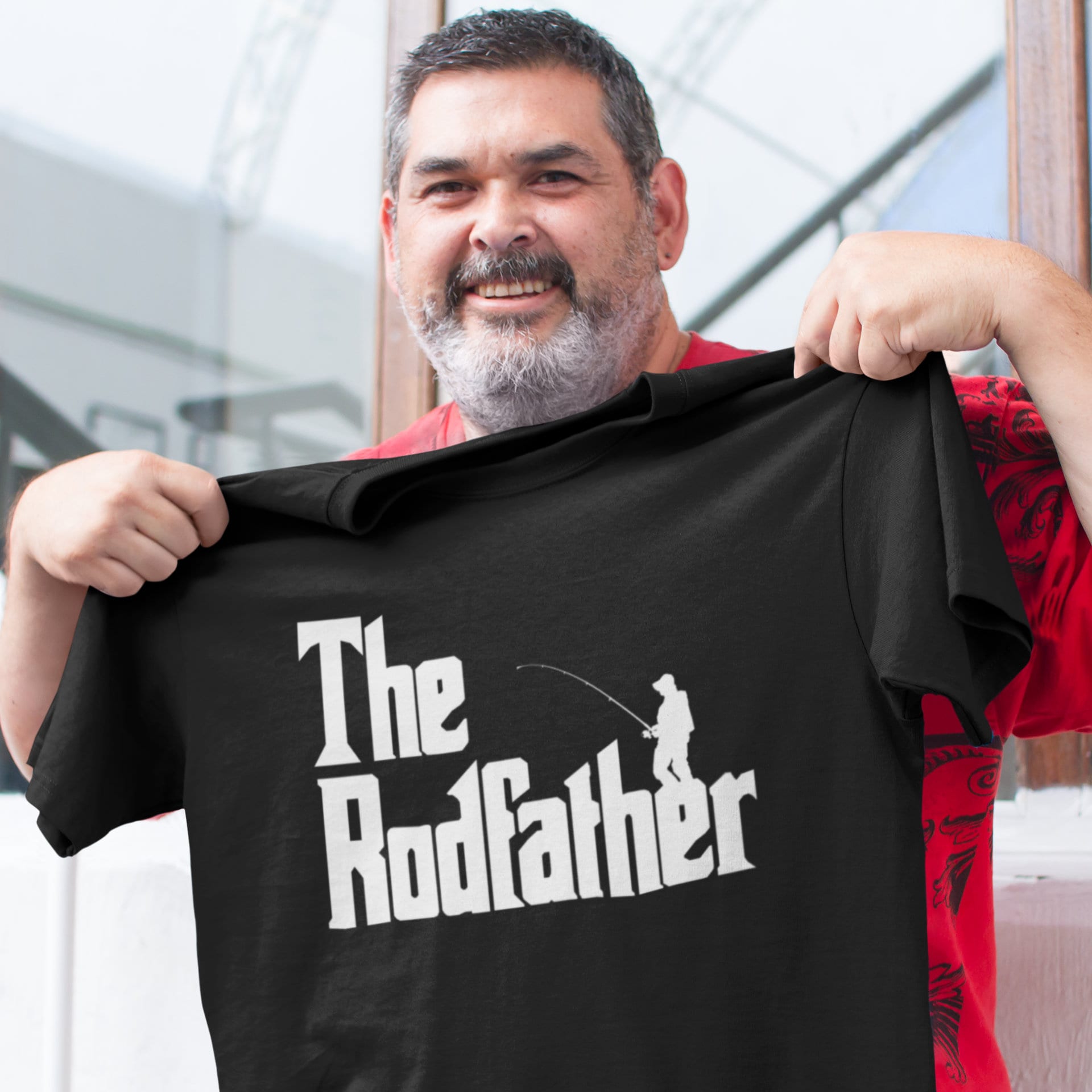 The Rodfather Shirt - Fishing T-Shirt, New Dad Shirt, Dad and Daddy, Funny  Shirt for Men, Gift from Daughter, Daddy Shirt, Modern Dad Shirt