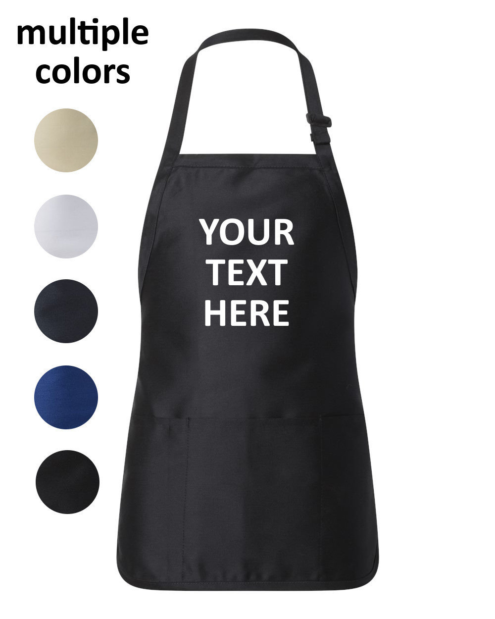 Custom Embroidered Apron, Custom Logo, Design Your Own, Custom