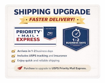 Shipping upgrade USPS Priority Mail Express