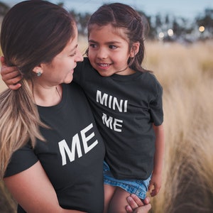 Matching Mommy & Me Christmas Shirts: Mother Daughter/Son Outfit