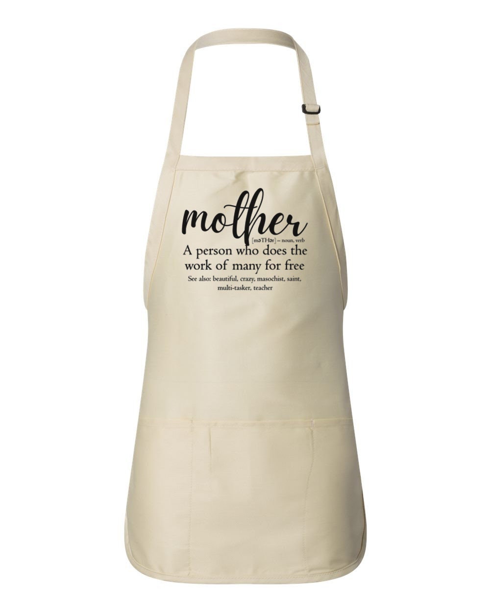 Best Mom Ever Apron, Mother's Day Apron Gift for Mom, Apron for Mom,  Mothers Day Apron, Best Mom Apron