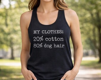 Funny Dog Mom Tank Top, Dog Hair Dont Care Shirt, Puppy Mama Racerback Tank, Pet Lover Gift, Mothers Day Dog Mom Apparel Tee
