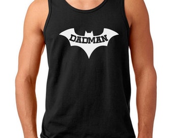 DadMan Tank Top, Funny Dad Shirt, Fathers Day Gift, New Dad Tee, Daddy Shirt, Gift from Daughter, Men’s Summer Tank, Dad Humor Shirt