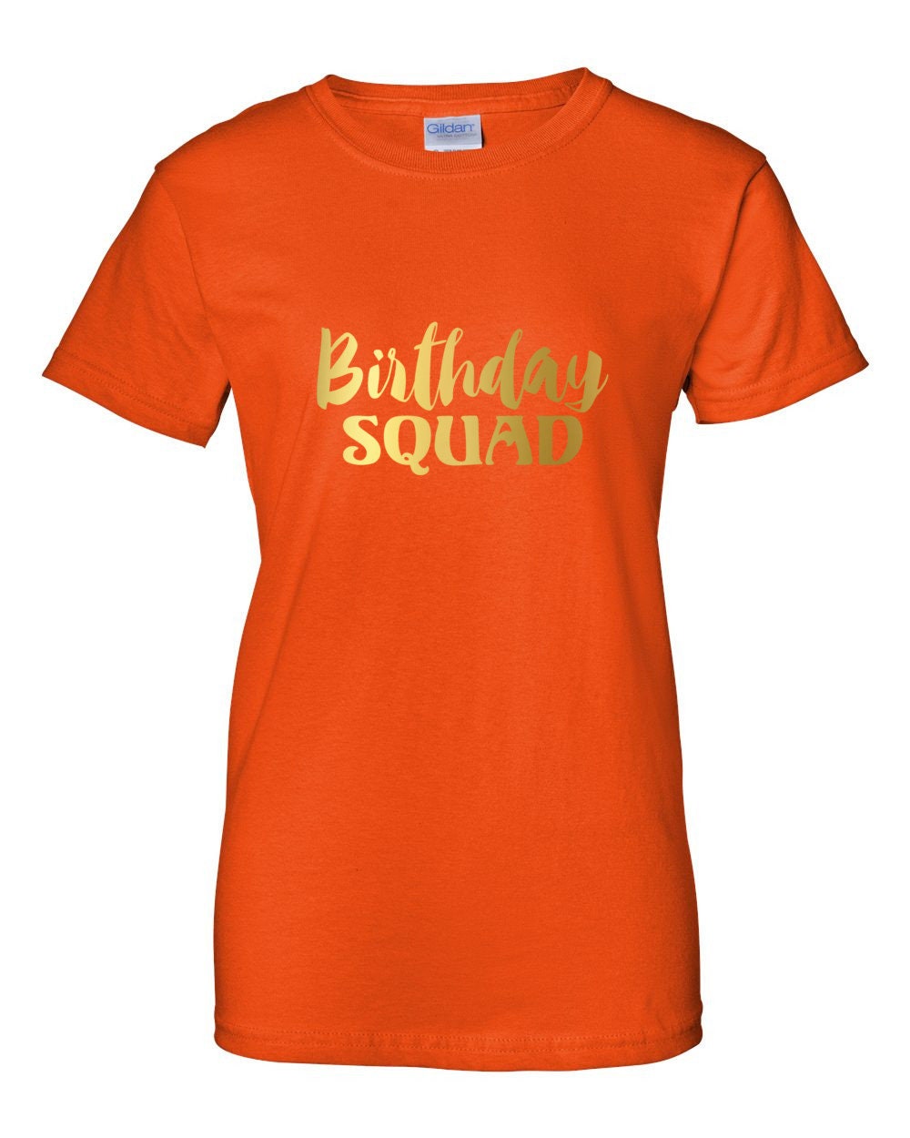 Womens Birthday Squad Shirts Bday Queen Tshirt Funny Etsy