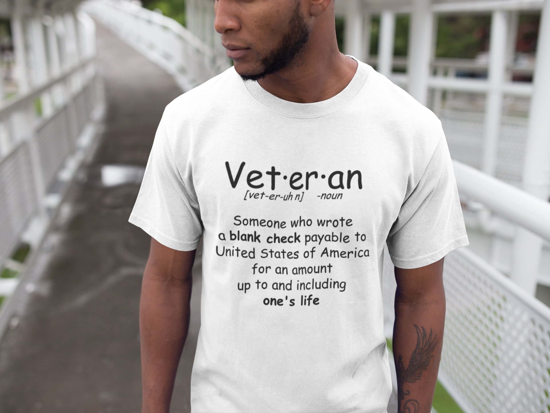 Vred destillation Formode Veteran Definition T-shirt Veterans Day Tee Shirt Military - Etsy