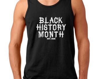 Men's Tank Top - Black History Month Shirt, Civil Rights Activity T-Shirt, Justice, Freedom Tee