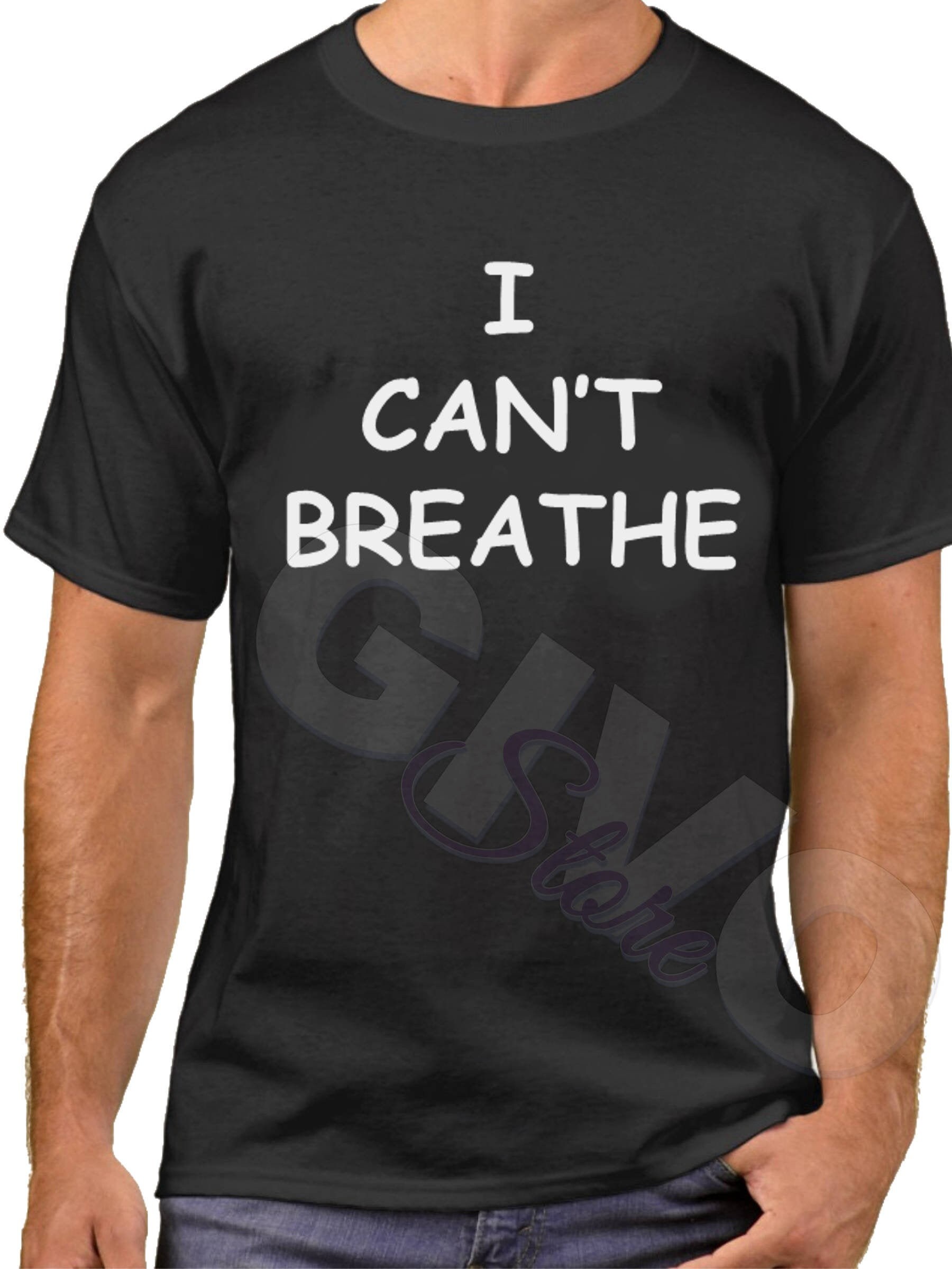 I Can't Breathe T Shirt Black Lives Matter Tee Civil - Etsy