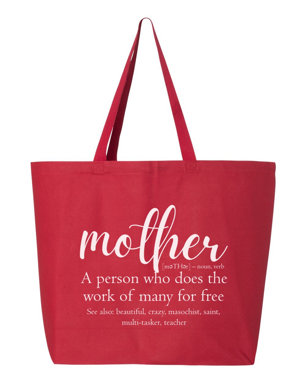 Mother Tote Bag Shopping Bag Shoulder Bag Etsy