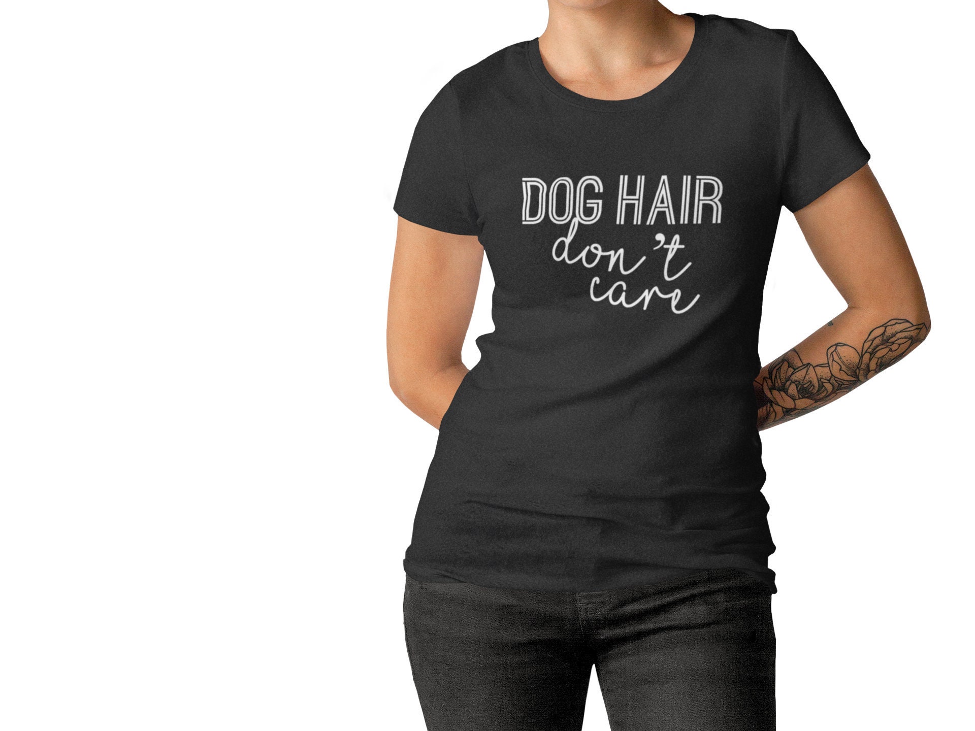dog hair t shirt
