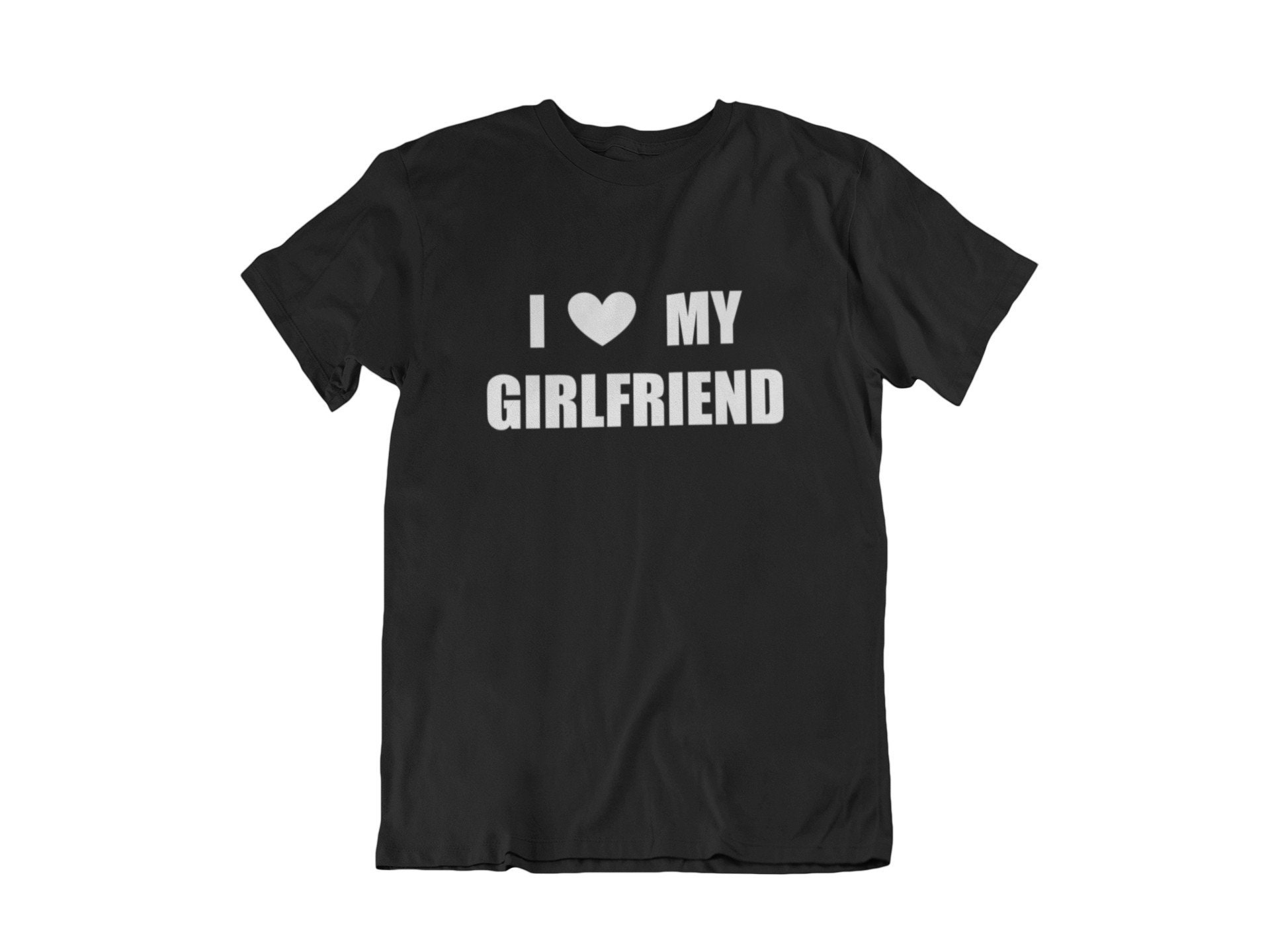 Men's I Love My Girlfriend T Shirt Girlfriend Love - Etsy