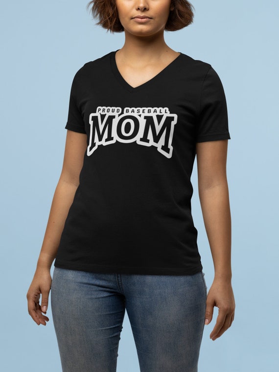 Proud Baseball Mom Sports T-Shirt Proud Baseball Mom Sports T-Shirt