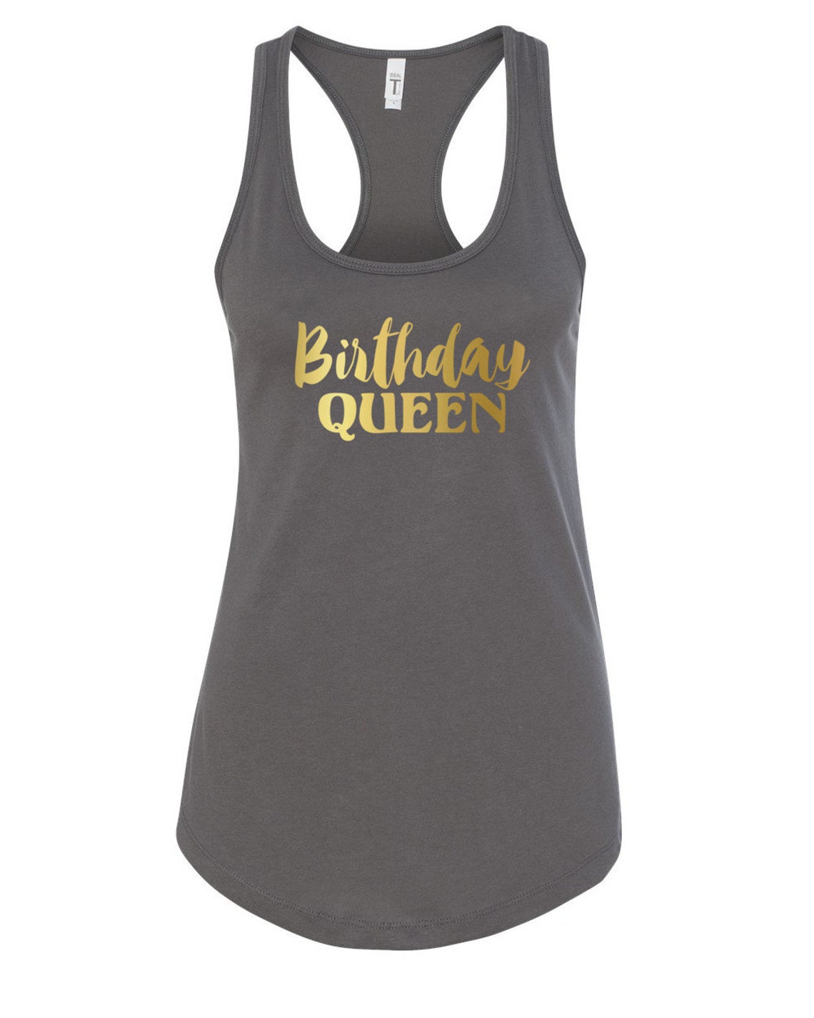 Tank Top Birthday Squad Shirts Bday Queen Tshirt Funny Etsy