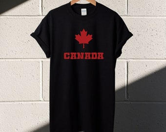 Canadian Maple Leaf Shirt, Canada Day T-Shirt, Canada Pride Tee, National Symbol Shirt, Patriotic Maple Leaf, Gift for Canadians, Unisex Top