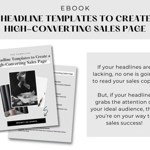15 Headline Templates to Create a High-Converting Sales Page | Sales Page | Landing Page | Social Media | Headline Formulas | CTA Formulas
