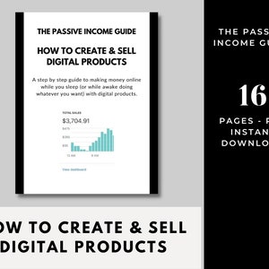 Ebook | The Passive Income Guide: How to Create & Sell Digital Products | PDF | Make Money Online | Instant Download | Ebook Blueprint