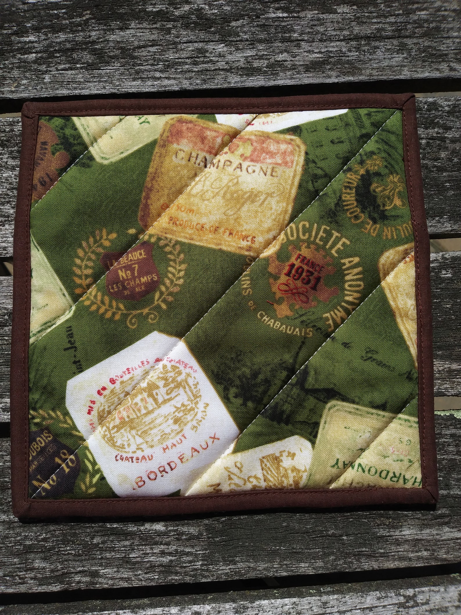 Insulated Hot Pad / Potholder Made With Insulbright Batting Etsy