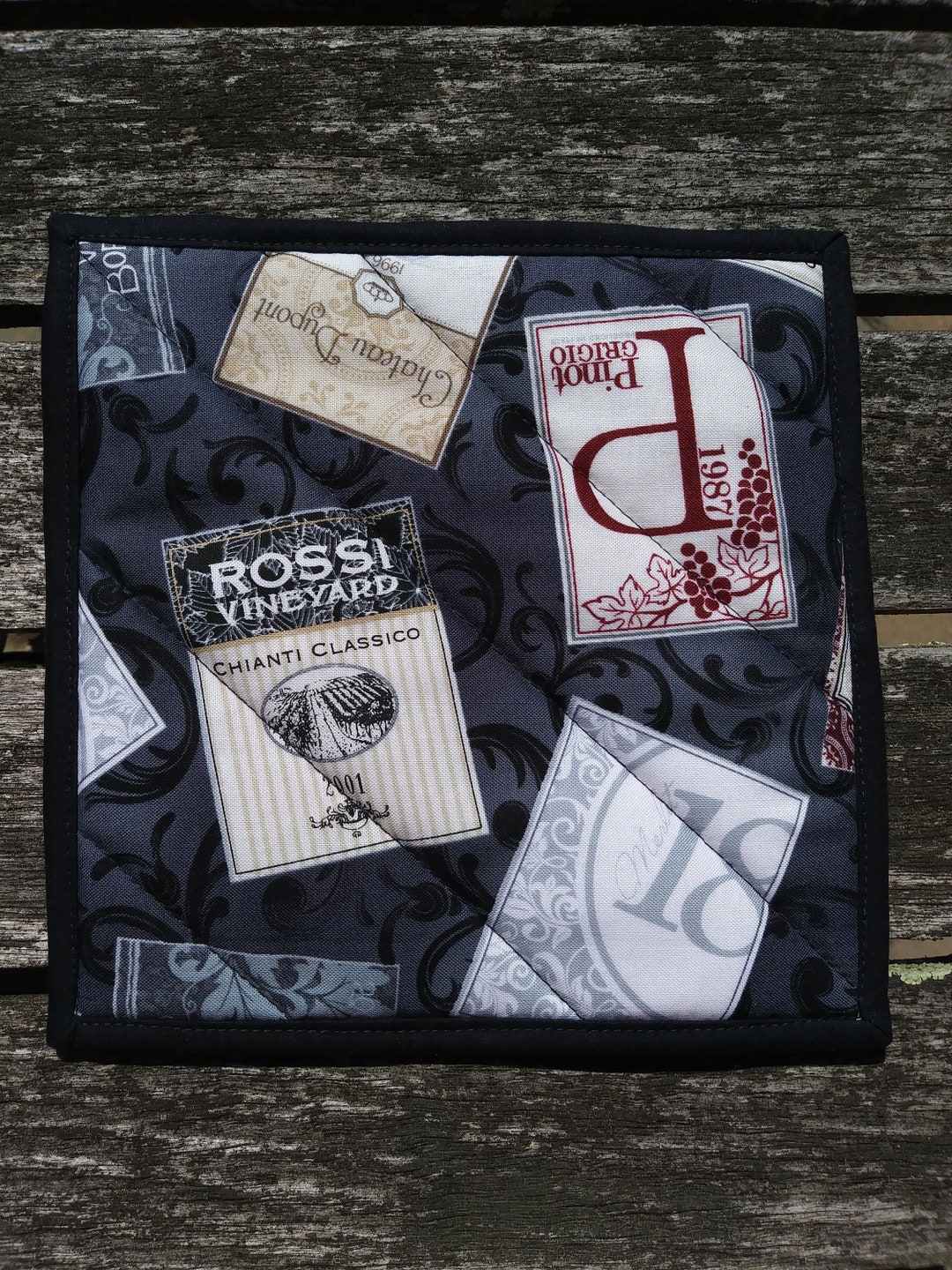 Insulated Hot Pad / Potholder Made With Insulbright Batting Etsy