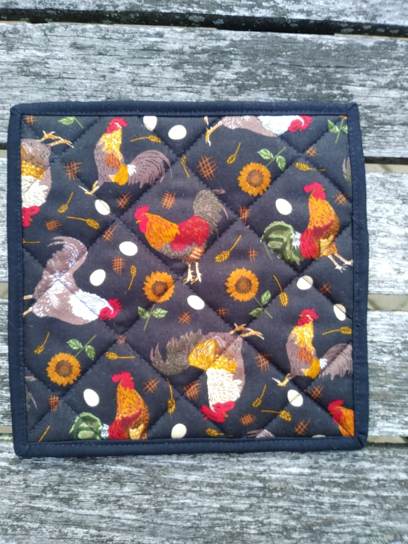 Insulated Hot Pad / Potholder Made With Insulbright Batting Etsy