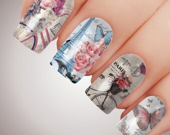 Cute I Love Paris Nail Art Collections Be Modish