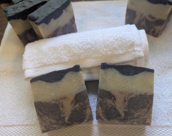Palo Santo | Activated Charcoal | Kaolin Clay | Cold Process soap