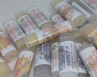 Rich Butter Lip Balms | Cocoa, Mango, Kpangnan and Shea butters | Natural oils | Petroleum Free.