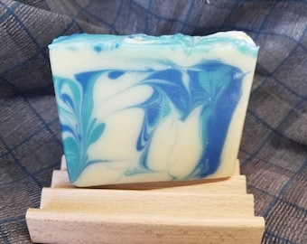 Savon Sassenach-Outlander, savon Claire Fraser, savon au lait de chèvre, savon floral, savon aux herbes, beurre de karité, beurre de cacao, argile kaolin