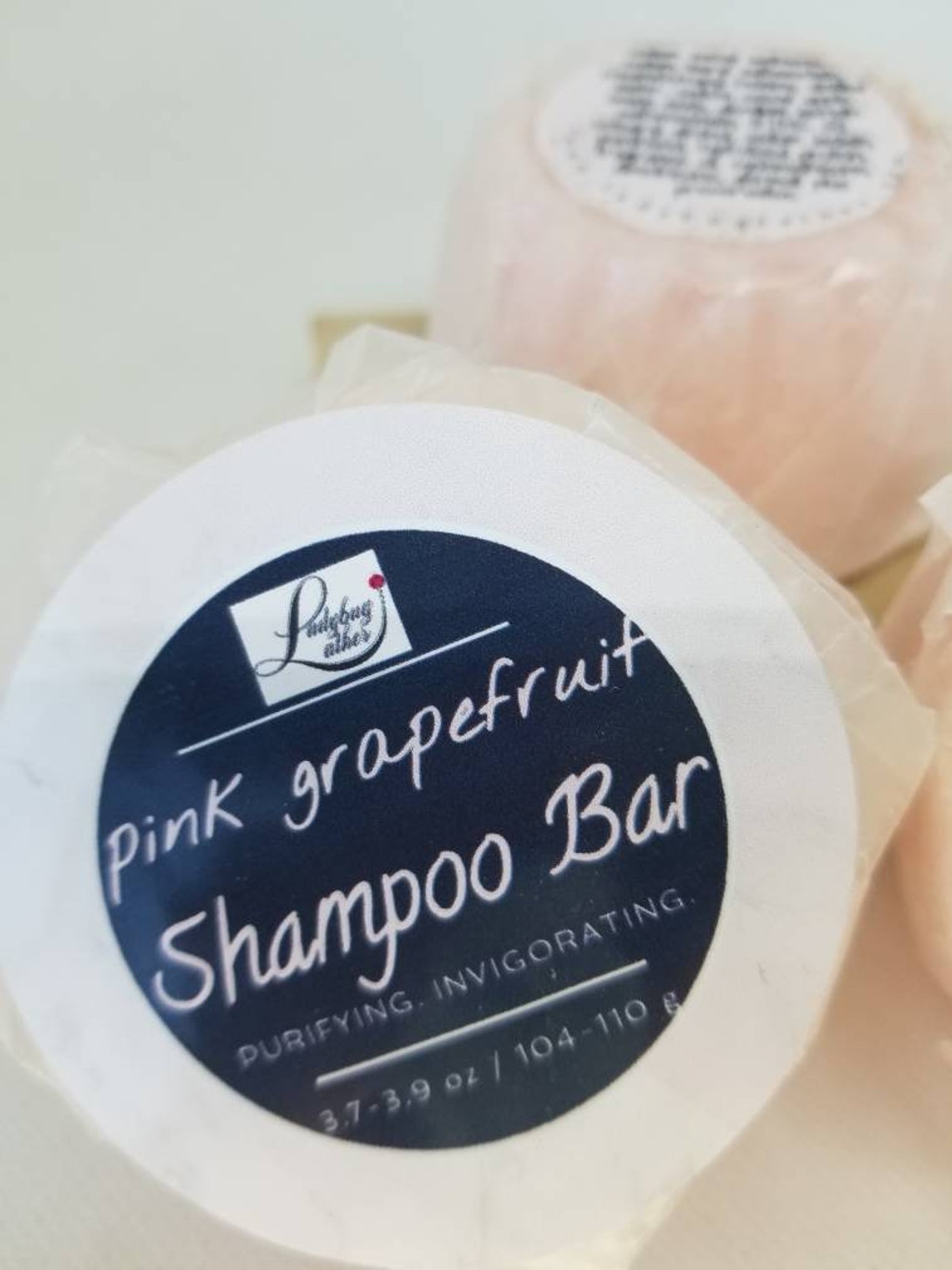 Shampoo Bar Pink Grapefruit Etsy