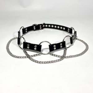 CHAIN MAIDEN Belt //  Faux Leather