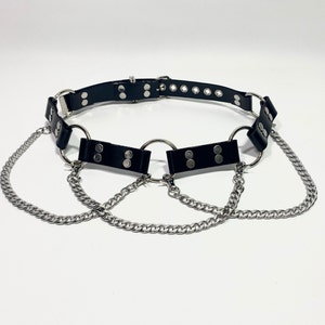 REMOVABLE-CHAIN MAIDEN Belt //  Faux Leather