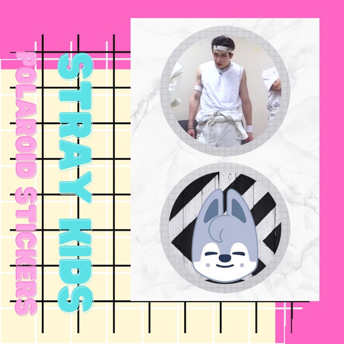 Stray Kids Circle Sticker Meme SKZOO und Untereinheiten | Etsy