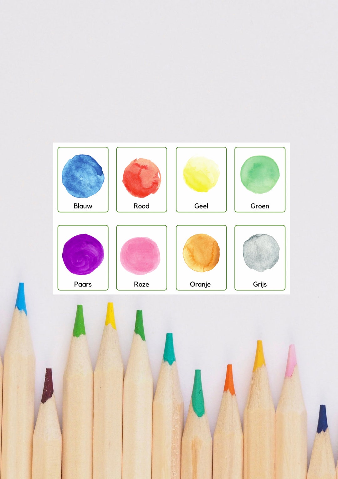 Learn Colors in 3 Languages | Color Flashcards| Spanish|english| Dutch ...