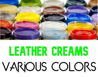 TRG Leather Shoe Creams Various Colors - Restore color to scuffed leathers