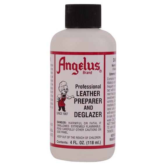 ANGELUS PROFESSIONAL LEATHER PREPARER AND DEGLAZER 5 oz MADE IN