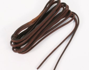 LEATHER STRIP 120CM   - Black Brown Tan STRIPS x  1 Pair