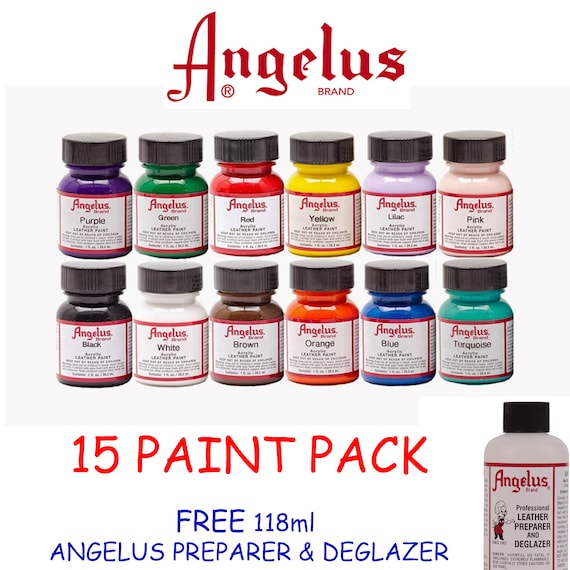 angelus acrylic leather paint