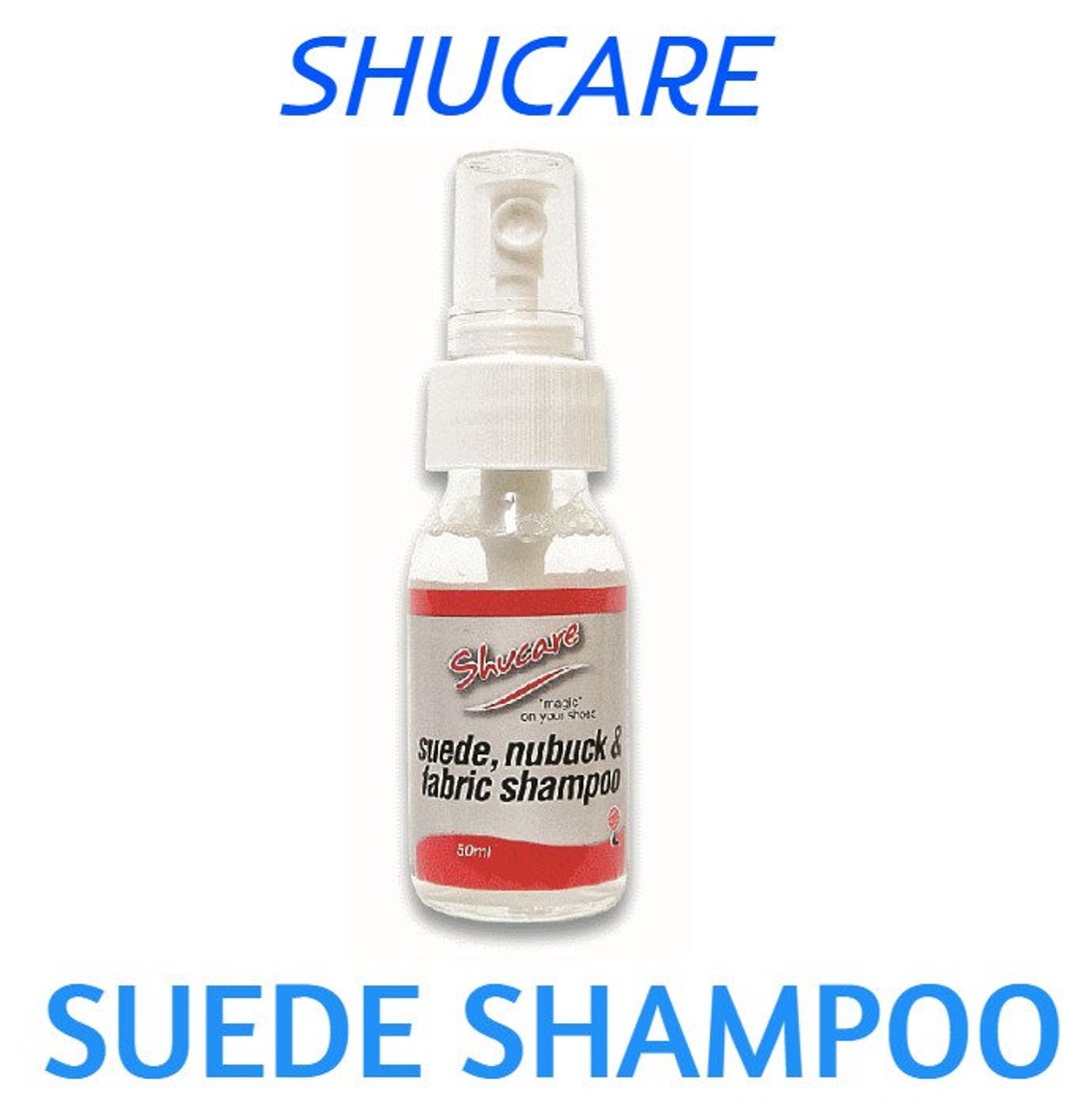 Shucare Suede Nubuck Fabric Shampoo Cleaner to Remove Dirt and Stains Etsy Canada
