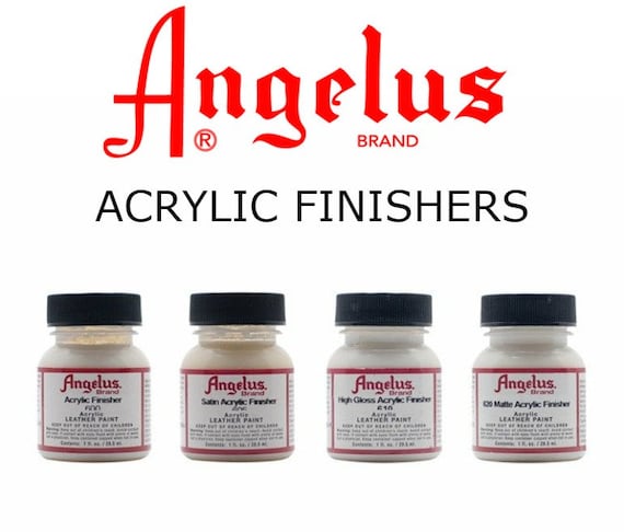 Angelus Acrylic Finishers  For Use with Acrylic Paints - 29.5ml - AU SELLER