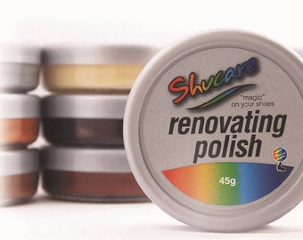 Shoe Polish Cream Shucare Restore color to faded leathers over 18 colors Brand New !! FREE SHIPPING Australia Wide