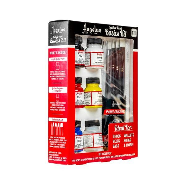 Angelus レザーペイント ベーシックキット 11 個セット - 高品質製品