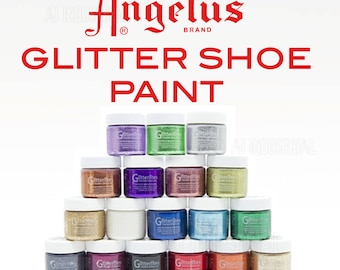 Angelus Glitterlites Flexible Glittercoat- Shoes - Bags - Crafts - Leather - Synthetic  !!!