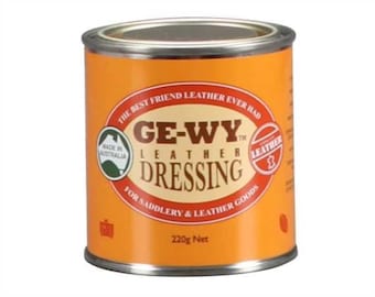 GE-WY Leather Dressing 220g  - Australian Made