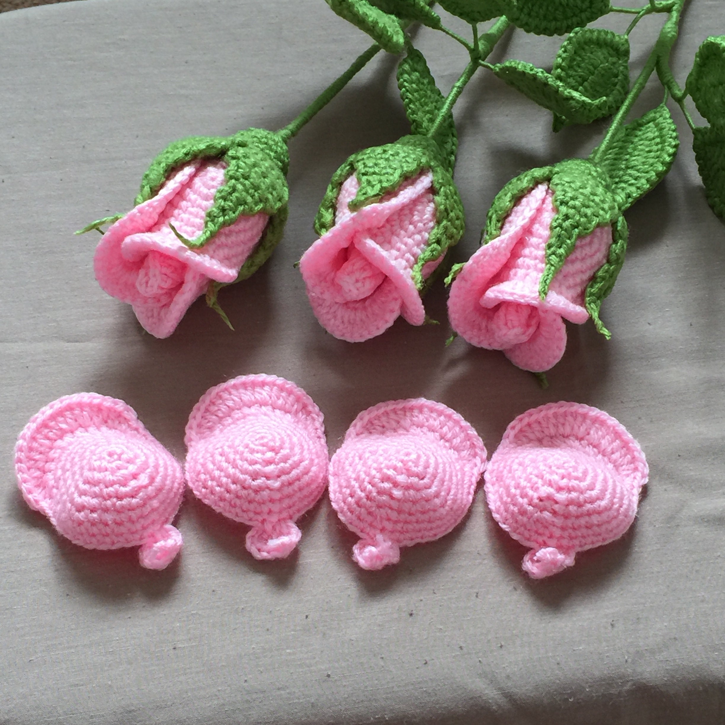 Crochet Rose Pattern Crochet Small Flower Crochet - Etsy