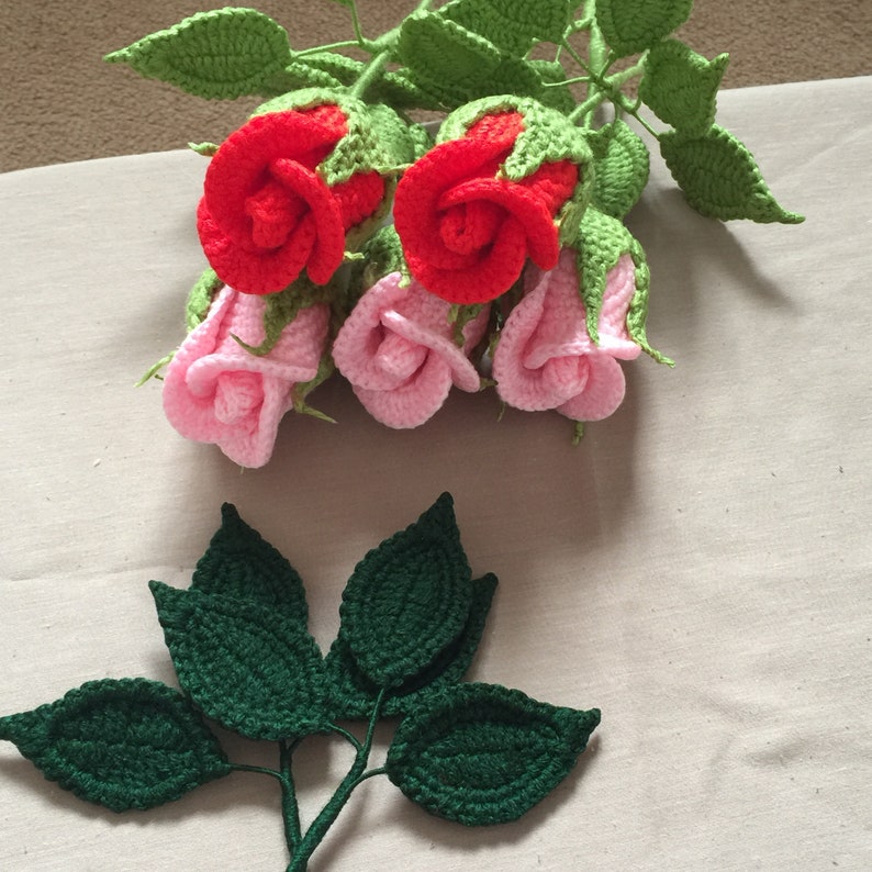 Crochet Rose Pattern Crochet Small Flower Crochet | Etsy