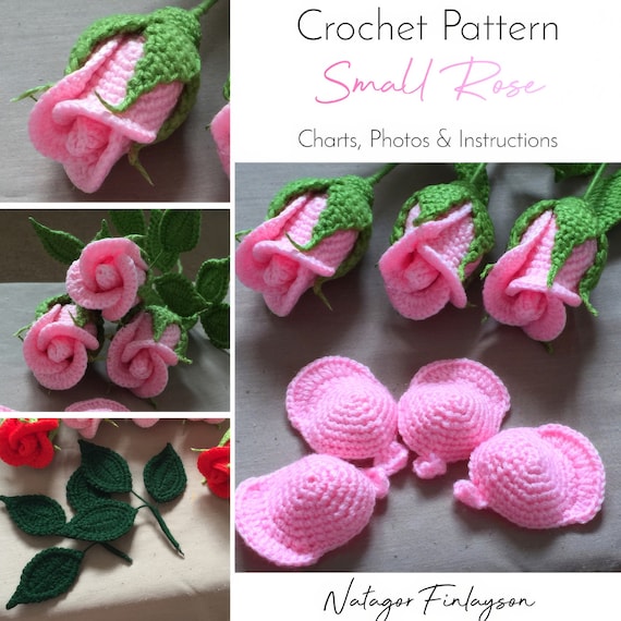 How to crochet a rose flower deals