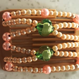 MINI pettine per capelli originale africano a farfalla, accessorio per capelli doppio multiuso da donna, gioielli per capelli elastici con perline a forma di farfalla, pettine per capelli